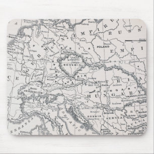 MAP: GERMANY AND AUSTRIA MOUSE MAT