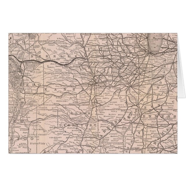 Map Great Western Railway of Canada (Front Horizontal)