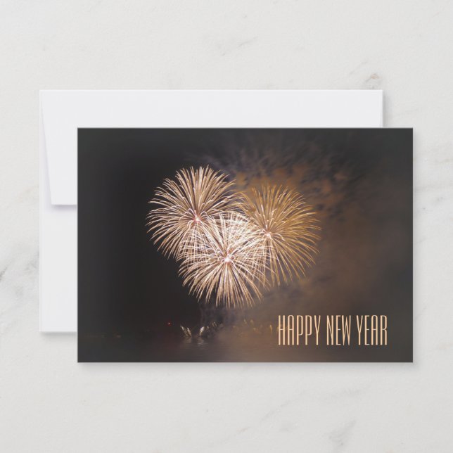 Map: happy new year invitation (Front)