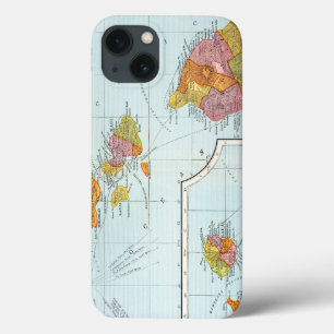 Map: Hawaii, 1905 iPhone 13 Case