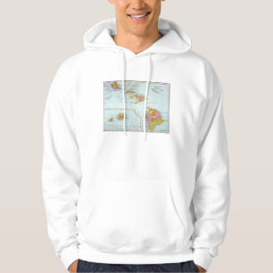Map: Hawaii, 1905 Hoodie