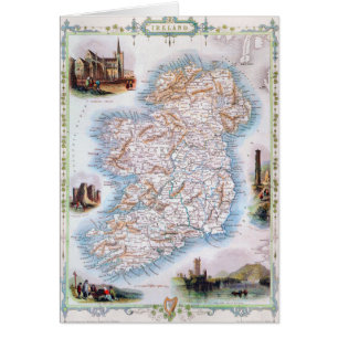 Map: Ireland, 1851