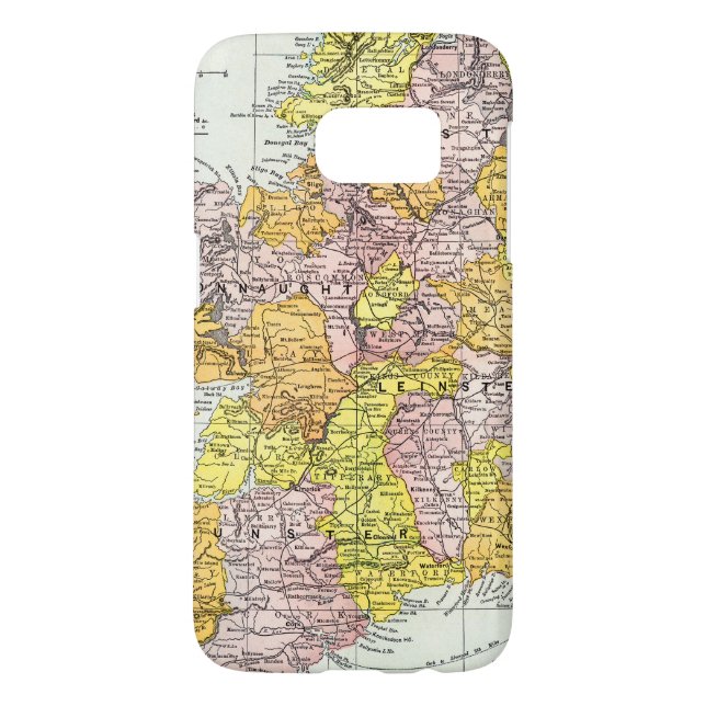 MAP: IRELAND, c1890 Case-Mate Samsung Galaxy Case (Back)