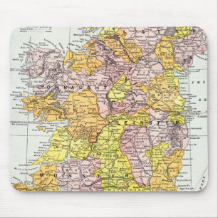MAP: IRELAND, c1890 Mouse Mat