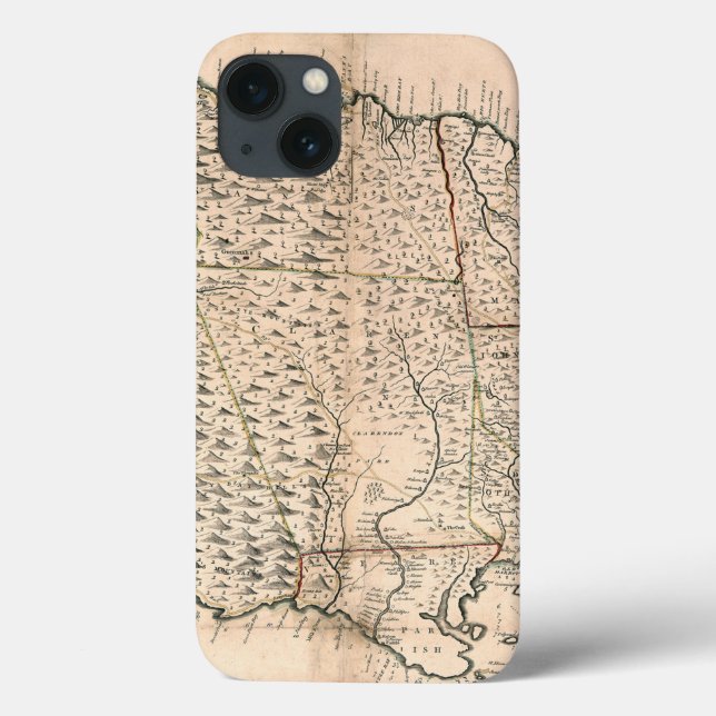 MAP: JAMAICA, 1755 2 Case-Mate iPhone CASE (Back)
