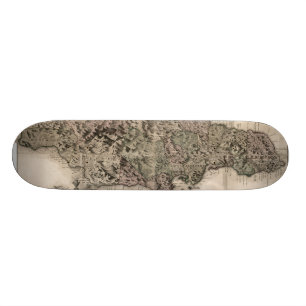 MAP: JAMAICA, 1763 SKATEBOARD
