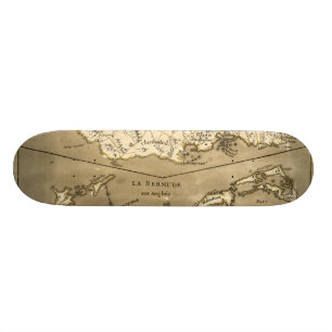 MAP: JAMAICA, 1767 SKATEBOARD