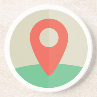 Map Location Coasters: Coaster