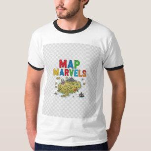 Map Marvels. T-Shirt