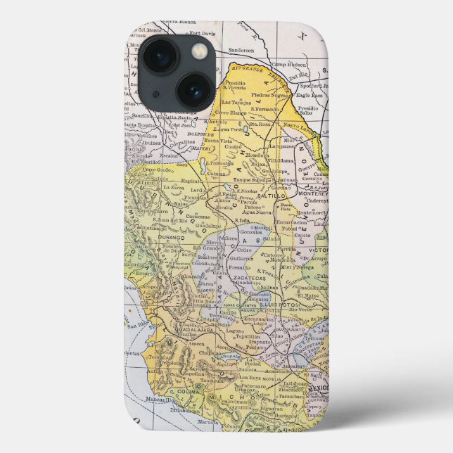 MAP: MEXICO Case-Mate iPhone CASE (Back)