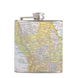 MAP: MEXICO HIP FLASK