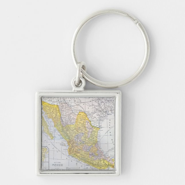 MAP: MEXICO KEY RING (Front)