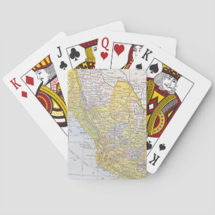 MAP: MEXICO PLAYING CARDS
