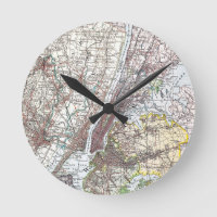 Map: New York Area, 1906