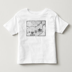 Map No.8 showing the route of the Armada fleet Toddler T-Shirt