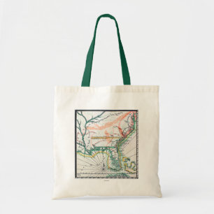 Map: North America, 1742 Tote Bag