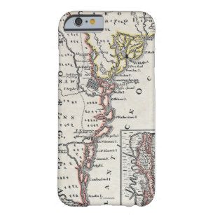 Map: North America, C1700 Barely There iPhone 6 Case