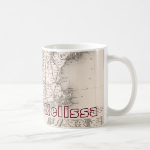Map: Northeast USA Coffee Mug