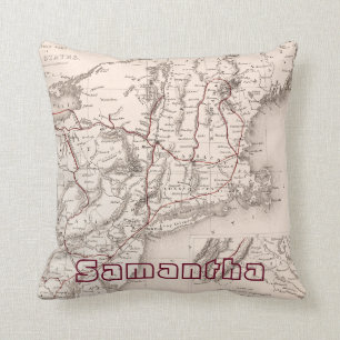 Map: Northeast USA Cushion