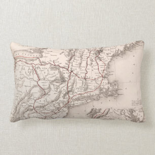 Map: Northeast USA Lumbar Cushion