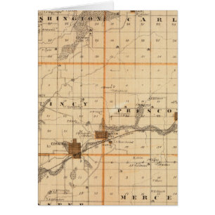 Map of Adams County, State of Iowa
