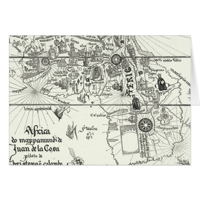 Map of Africa | 1500 (Front Horizontal)