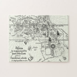 Map of Africa 1500 Jigsaw Puzzle