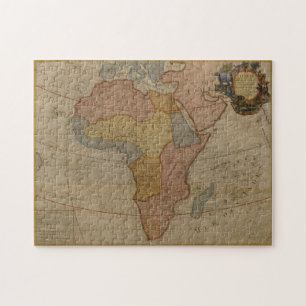 Map of Africa 1700 Jigsaw Puzzle