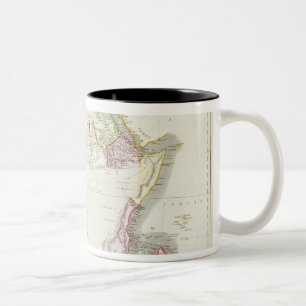 Map of Africa, 1821 Two-Tone Coffee Mug