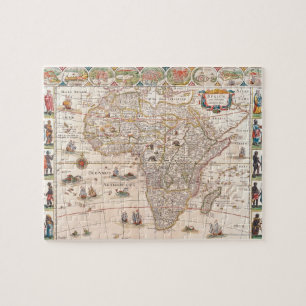 Map of Africa 3 Jigsaw Puzzle