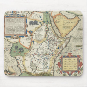 Map of Africa and the Arabian Peninsula Mouse Mat