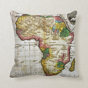 Map of Africa Cushion