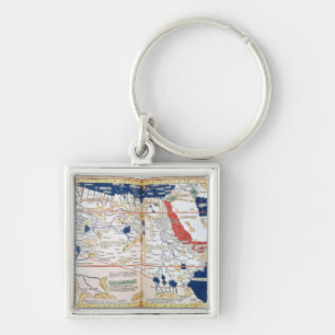 Map of Africa Key Ring