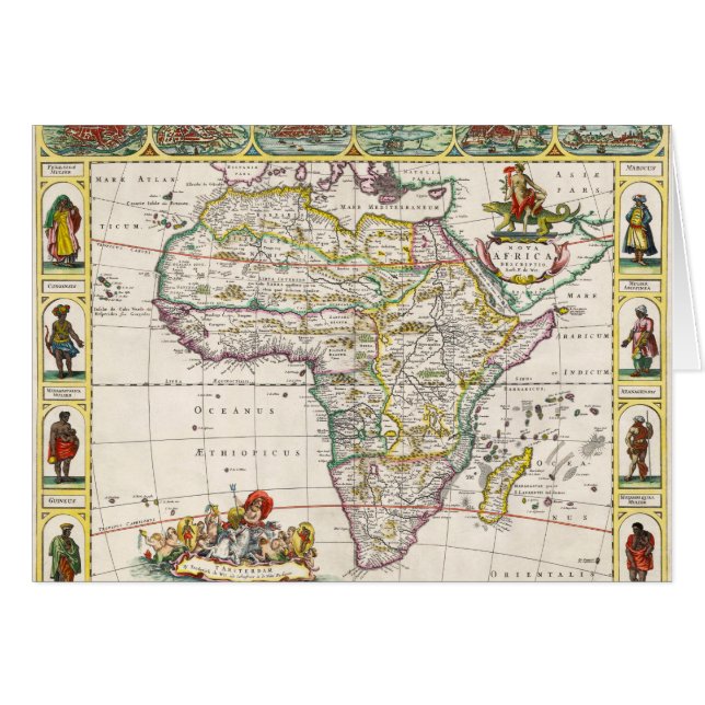 Map of Africa | Nova Africa (Front Horizontal)