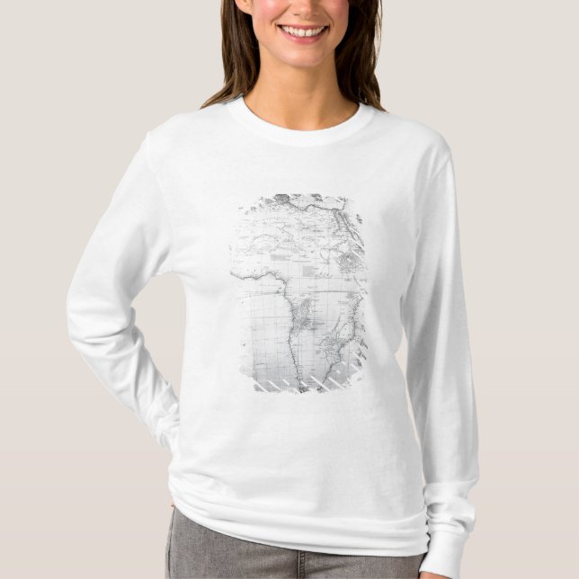 Map of Africa T-Shirt (Front)
