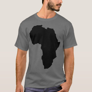 Map of African Continent 2 T-Shirt
