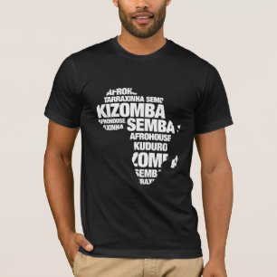 Map of african dance T-Shirt