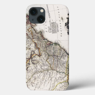 MAP OF AMERICA, 1809 iPhone 13 CASE