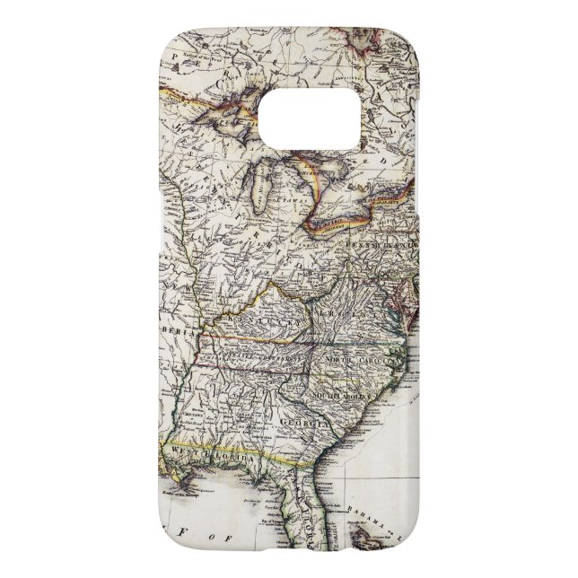 MAP OF AMERICA, 1809 Case-Mate SAMSUNG GALAXY CASE (Back)