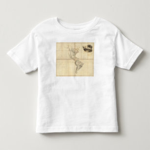 Map of America by A Arrowsmith Toddler T-Shirt