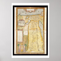 Map of Ancient Egypt, 1584