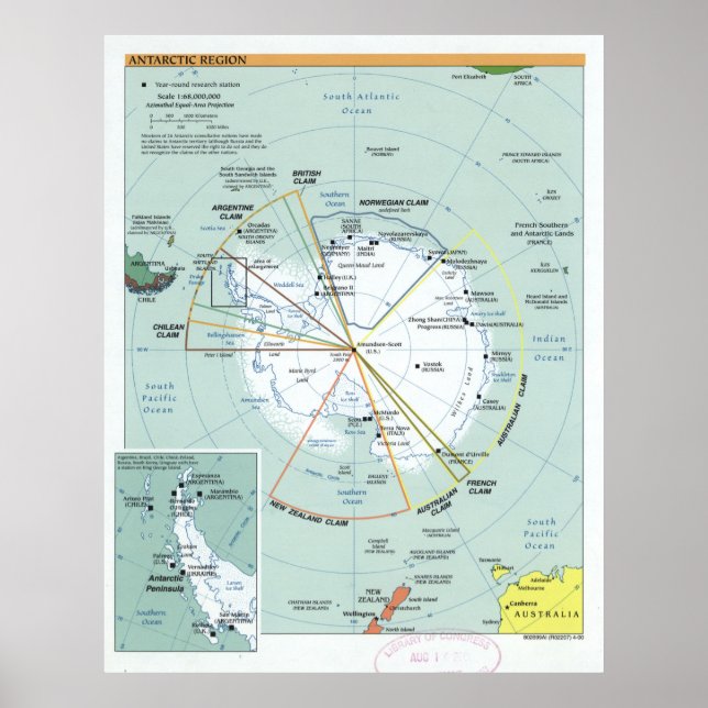Map of Antarctica (2000) Poster (Front)