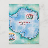 Map of Antarctica