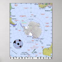 Map of Antarctica