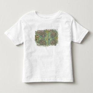 Map of Arnhem, Velmo, Gelre, and Ruerm, from 'Civi Toddler T-Shirt