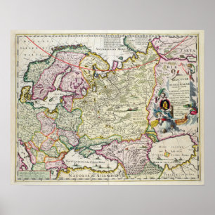 Map of Asia Minor Poster