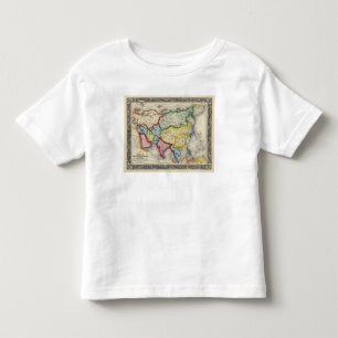Map Of Asia Toddler T-Shirt