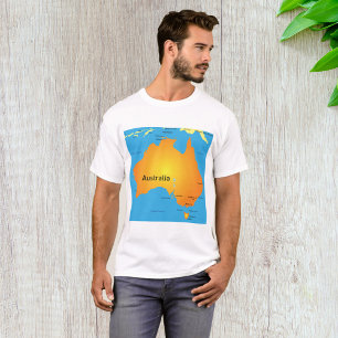 Map Of Australia T-Shirt