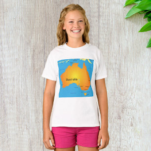 Map Of Australia T-Shirt