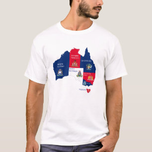 Map of Australia T-Shirt